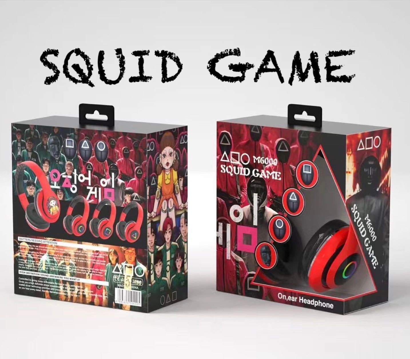 HEADSET BANDO WIRELESS SQUID GAME M6000
